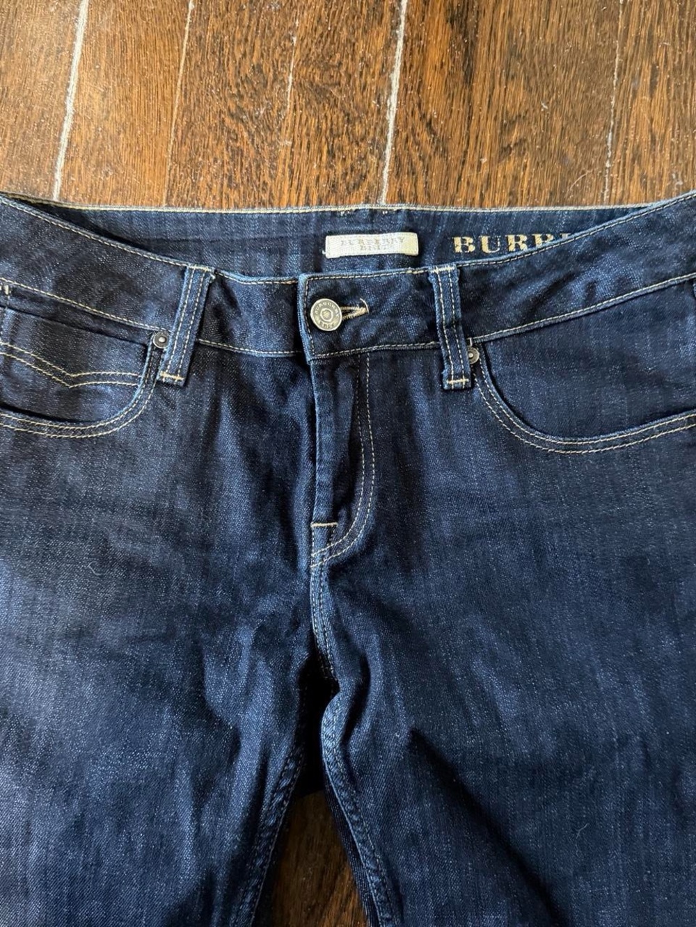Burberry Brit Women’s Dark Indigo Skinny Denim Jeans